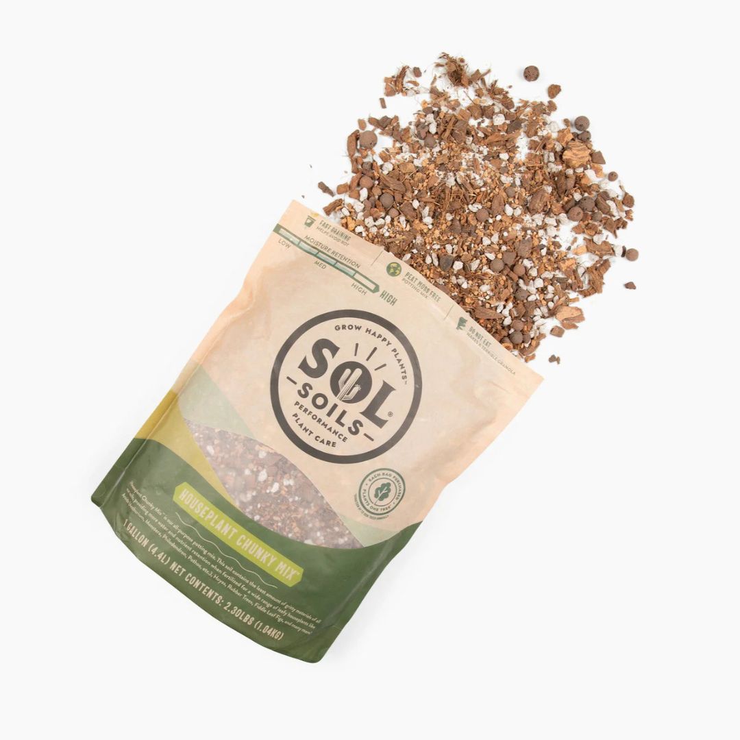 Houseplant Chunky Mix - Sol Soils - 2 QT | Mahoney's Garden Center